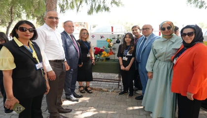 Erdemlide 10 okulda bilim fuarı açıldı