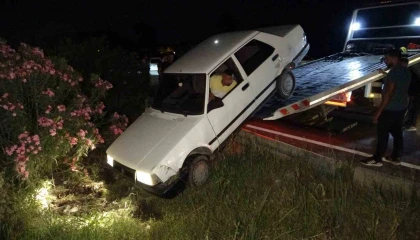 Facianın eşiğinden dönülen kazayı burunları bile kanamadan atlattılar