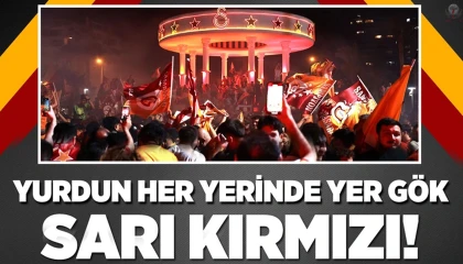 Galatasarayın 25. şampiyonluğu Hatayda coşkuyla kutlandı