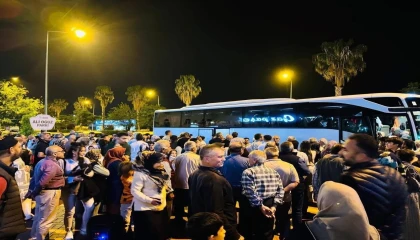 Gazipaşada hacı adayları kutsal topraklara uğurlandı