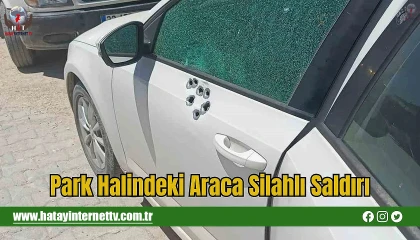 Hatay'da Araç Av Tüfeğiyle Kurşunlandı