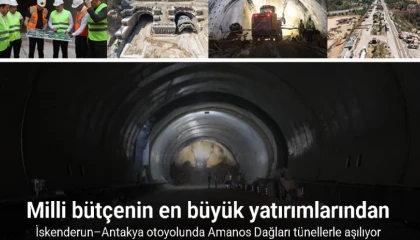 Hatay'da Mega Otoyol Projesi Sürüyor