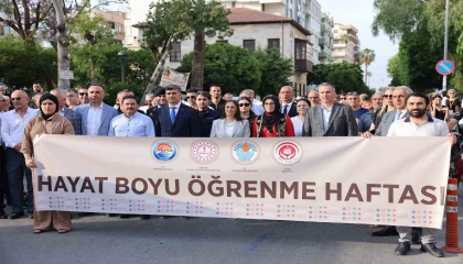 Hayat Boyu Öğrenme Haftası Festivali Mersinde coşkuyla başladı