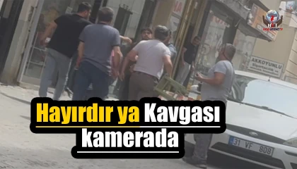 Hayırdır ya diyerek başlanan tabureli tartışma kamerada