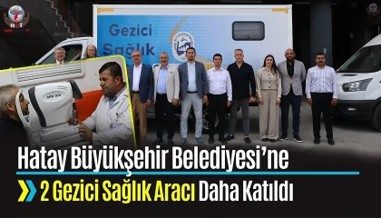 HBB filosuna 2 gezici sağlık aracı katıldı