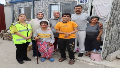 HBB, ömrünü 3 engelli evladına adayan Süheyla teyzeyi unutmadı