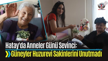 Huzurevinde Anneler Günü kutlaması