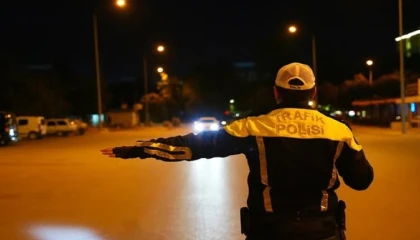 Ispartada 24 saatte 4 kişi gözaltına alındı, 26 araç trafikten men edildi