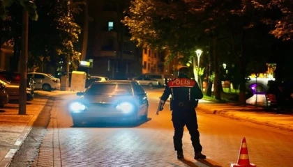 Ispartada asayiş ve trafik uygulamasında 13 sürücüye cezai işlem uygulandı