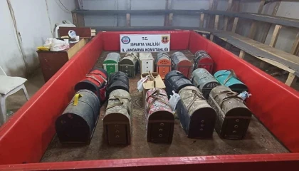 Ispartada horoz dövüşüne jandarma baskını