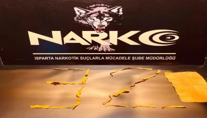 Ispartada uyuşturucu operasyonu: 2 gözaltı