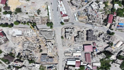 Kahramanmaraşın eski mahallelerinde deprem konutları yükseliyor