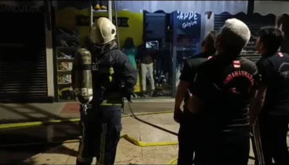 Kahramanmaraşta iş yeri yangını