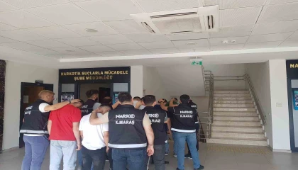 Kahramanmaraşta uyuşturucuya 14 tutuklama
