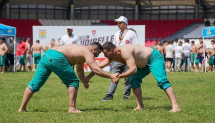 Karakucak Güreşleri 400 sporcunun katılımıyla gerçekleştirildi