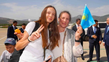 Kazakistandan Gazipaşa-Alanya Havalimanına ilk direkt uçuş gerçekleşti