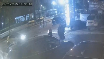 Keman sanatçısı Laçin Akyolun yaşamını yitirdiği kaza anı kamerada