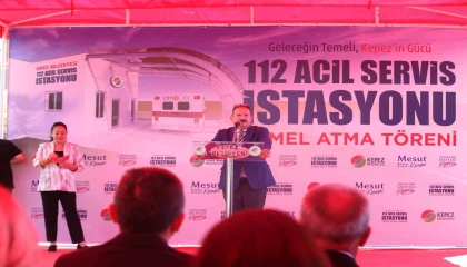 Kepezde 112 Acil Sağlık İstasyonunun temeli atıldı