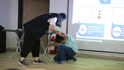 Kepezin 68 mahallesinde Afet Farkındalık seferberliği başladı