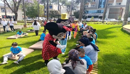 Kozanda özel çocuklar neşeli anlar yaşadı