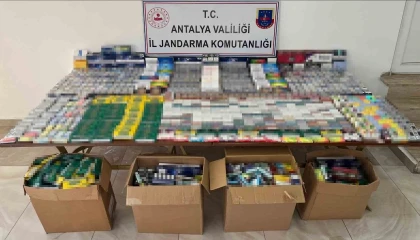 Manavgatta iki işletmeye kaçak elektronik sigara operasyonu