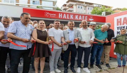 Manavgatta ilk halk kafe açıldı
