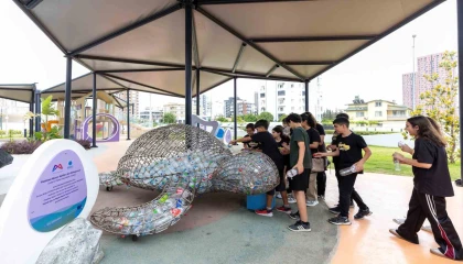 Mersinde çocuklara sıfır atık bilinci aşılanıyor