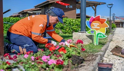 Mersinde Hobi Parkı ve Barış Ormanı yaza hazır