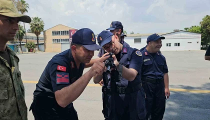 Mersinde özel bireyler asker olma heyecanı yaşadı