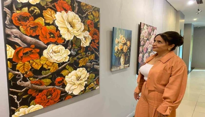 Mersinde Sor-ma adlı resim sergisi sanatseverlerle buluştu