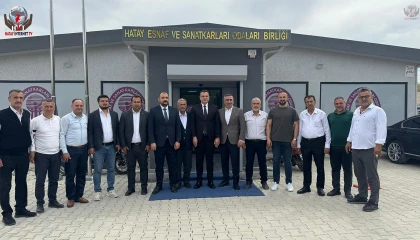 MHP HEYETİNDEN AZİZ YILMAZ’A ZİYARET