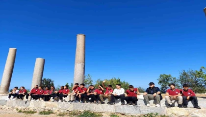 Öğrenciler tarihe yolculuk etti