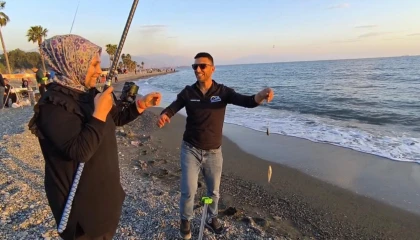 Oltalar birincilik için Akdenizin mavi sularına atıldı