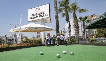 Özel bireyler Bocce Turnuvasında mücadele etti