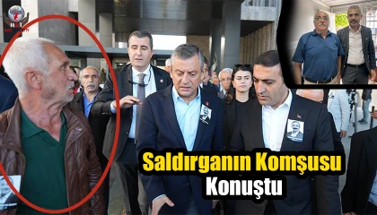 Özgür Özele saldıran şüphelinin komşusu en son 2 yıl önce gördüğü Tengioğlunu anlattı
