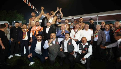 Serikte Başpehlivan Cengizhan Şimşek oldu