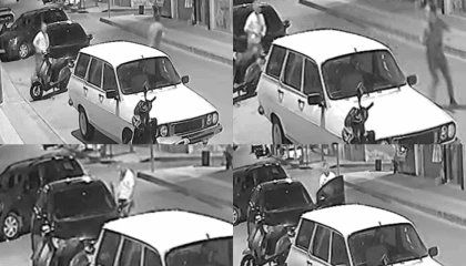 Silahla araç gasbedip tutuklanmıştı: O anların görüntüsü çıktı