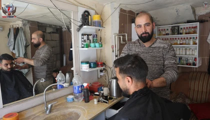 Suriyeli berber: Türk milletiyle kardeşiz, Suriye’ye gelirseniz başımızın üstünde yeriniz var