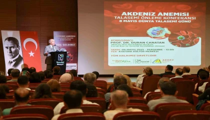 Talasemi konferansında erken teşhisin önemi vurgulandı