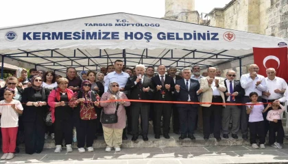 Tarsusta hayır panayırı açıldı