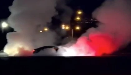 Tesis içerisinde drift pahalıya mal oldu: 99 bin TL ceza yediler