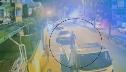 Tiktokda gördüğü görüntüyü çekici üzerinde deneyen çocuk ölümden döndü o anlar kamerada