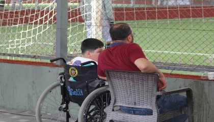 Türkiyenin En Sosyal OSBsinde futbol heyecanı dorukta