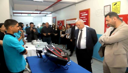 ‘Üreten Gençlik Proje ve Ürün Sergisi Mersin OSBde açıldı