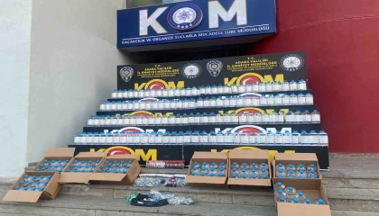 Adanada 400 litre sahte içki ele geçirildi