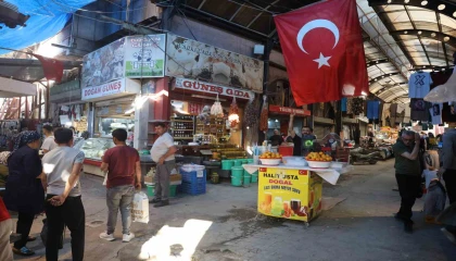 Hatay'da Kurban Bayramı Alışverişi