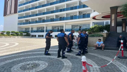 Alanyada 5 yıldızlı otelde yangın korkuttu