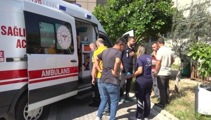 Alanyada Ağız ve Diş Sağlığı Merkezinde yangın paniği