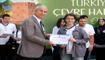 Alanyada çevreci ödüller sahiplerini buldu