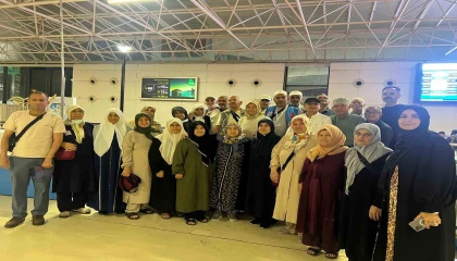 Anamurlu hacılar yurda döndü